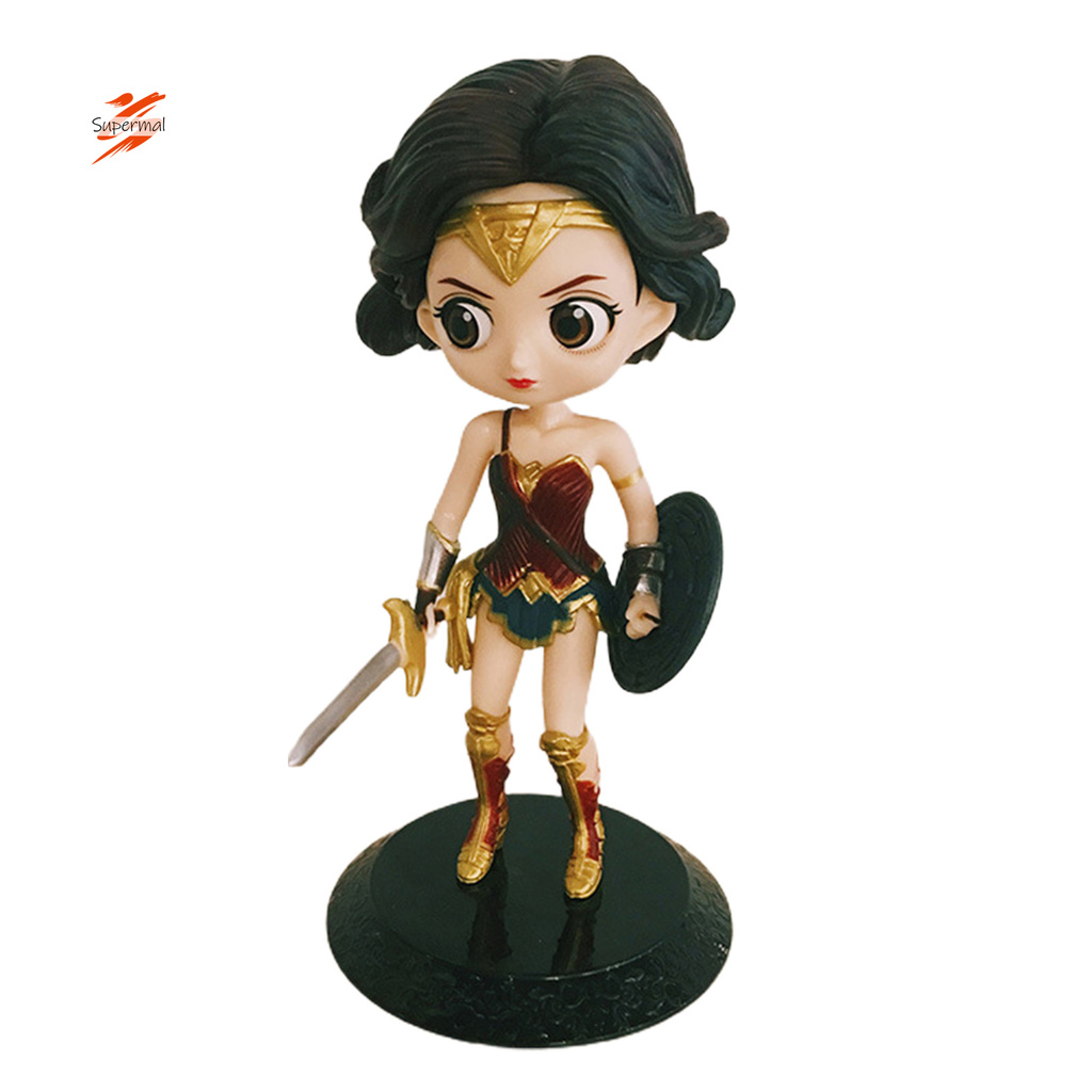 Mô Hình Đồ Chơi Wonder Woman Dễ Thương Trang Trí Xe Hơi