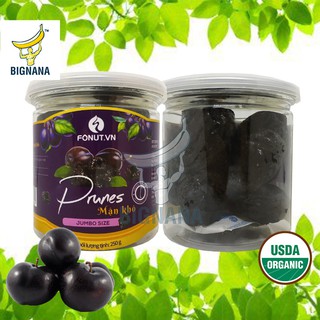 Mận Sấy Dẻo Chile Cao Cấp Còn Hạt Hộp 250gr, Không Tẩm Đường, Tăng Sức Đề Kháng