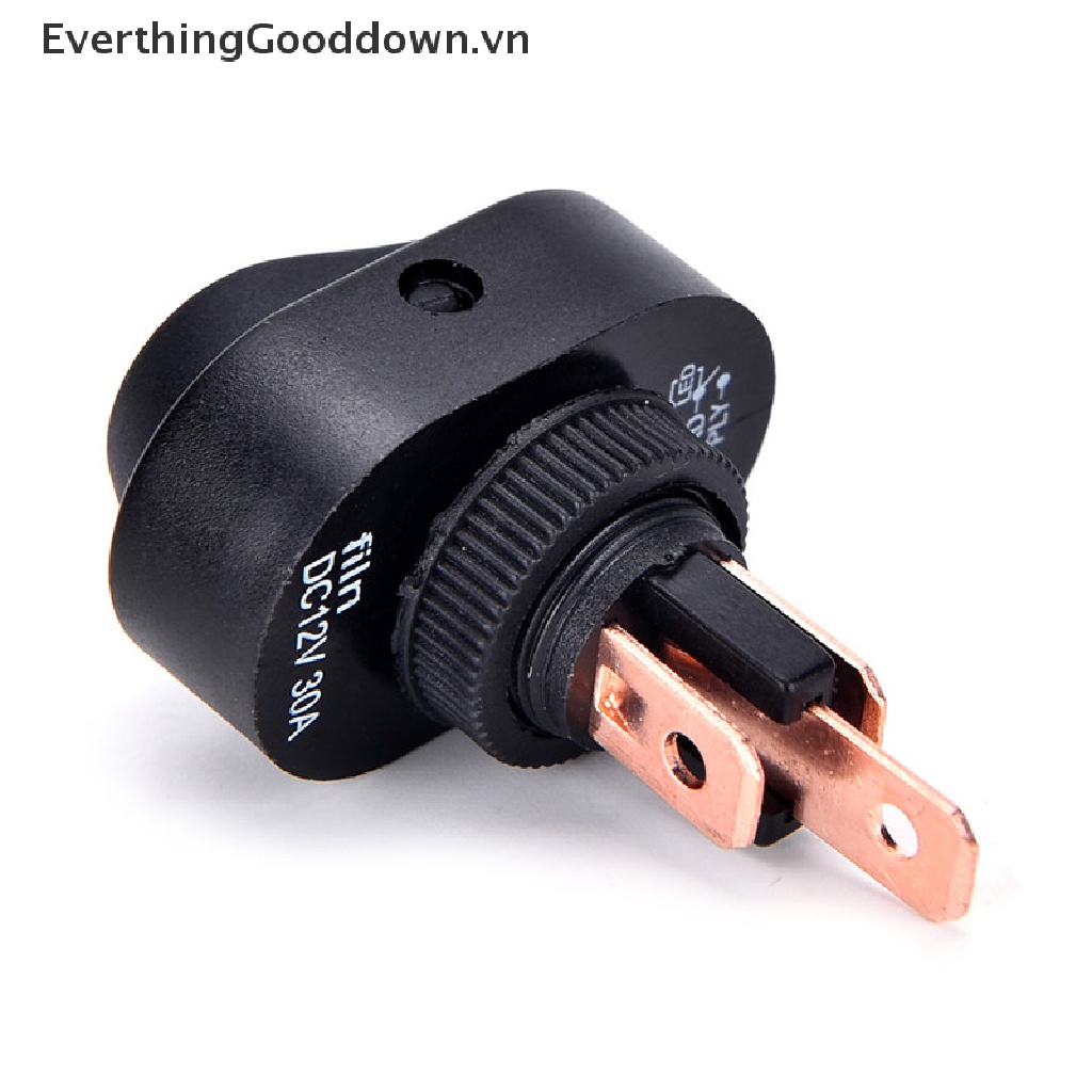 Công Tắc ON / OFF Đèn LED 12V 30A Cho Xe Hơi, Tàu Thuyền