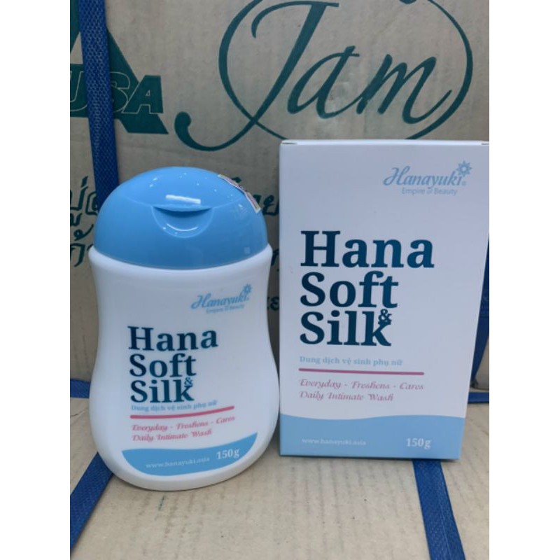 Dung dịch vệ sinh phụ nữ Hana Soft Silk chính hãng