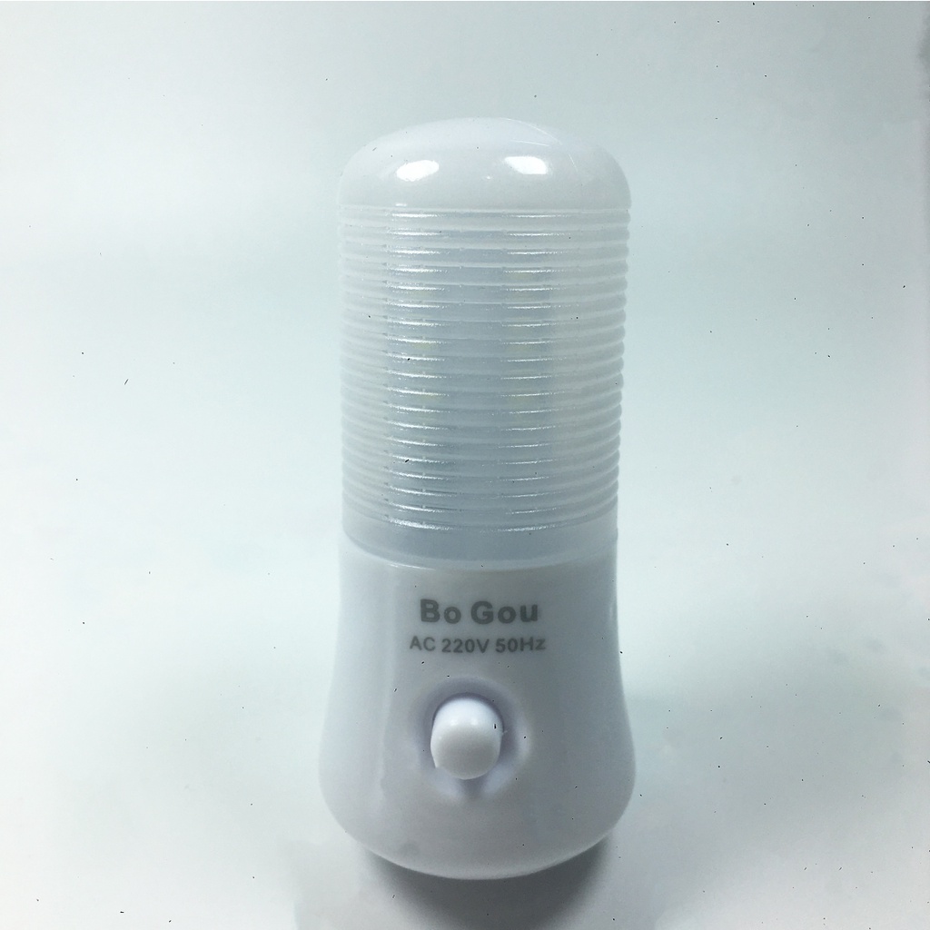 Đèn ngủ led tiết kiệm điện 1W, thiết kế nhỏ gọn hiện đại bất tắt bằng nút Bo Gu 301E