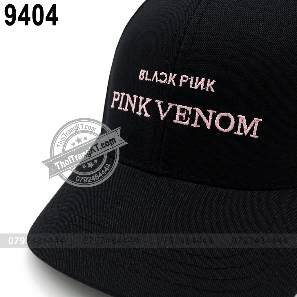 Mũ nón kết PINK VENOM Black Pink màu đen - BlackPink 9404