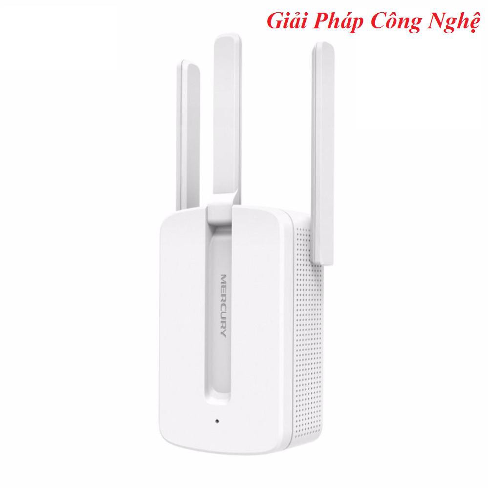 Thiết Bị Thu Phát Wifi Mercury 3 Anten + Tặng Cốc Sạc