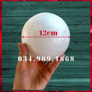 QUẢ CẦU XỐP 12cm (1 quả) dùng làm lõi bó hoa cho cô dâu cầm tay