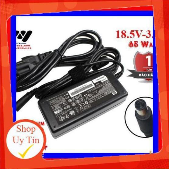 💥 Sạc Laptop Hp 18.5V 3.5A chân kim to Adapter Compaq CQ40 CQ45 CQ42 CQ41 CQ43