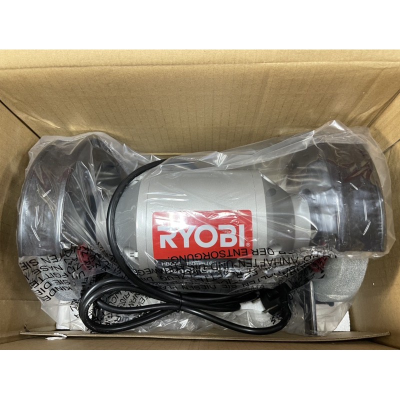 MÁY MÀI 2 ĐÁ ĐỂ BÀN 250W-150mm RYOBI HBG-6E