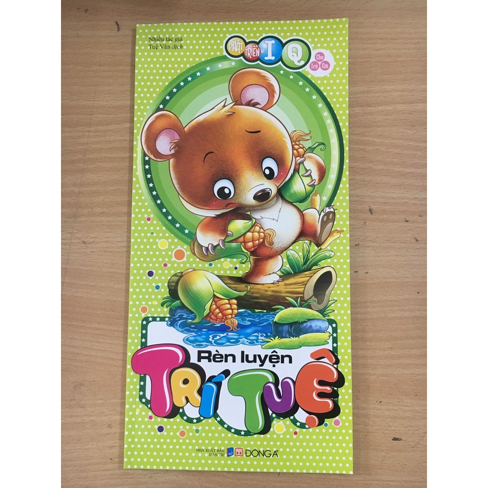 Sách- Phát Triển IQ Cho Trẻ Em - Rèn Luyện Trí Tuệ