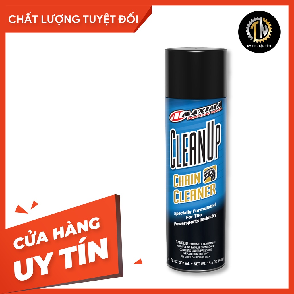 Chai xịt sên, rửa sên Maxima Clean Up Chain Cleaner