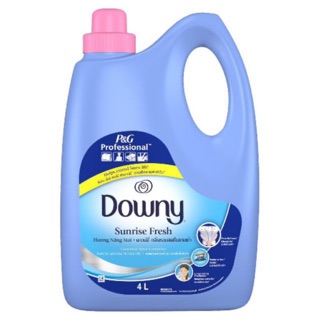 Downy® Nắng Mai Sunrise Fresh chai nước xả làm mềm vải đậm đặc 4L Mới
