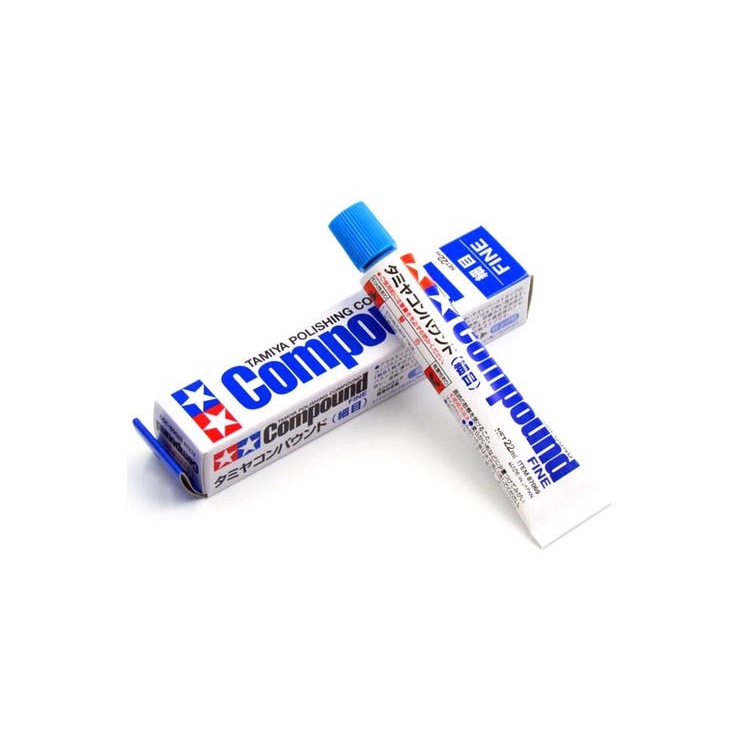 Gel đánh bóng chi tiết mô hình gundam Tamiya Polishing Compound (Coarse) (Fine) (Finish) [87068] [87069] [87070]