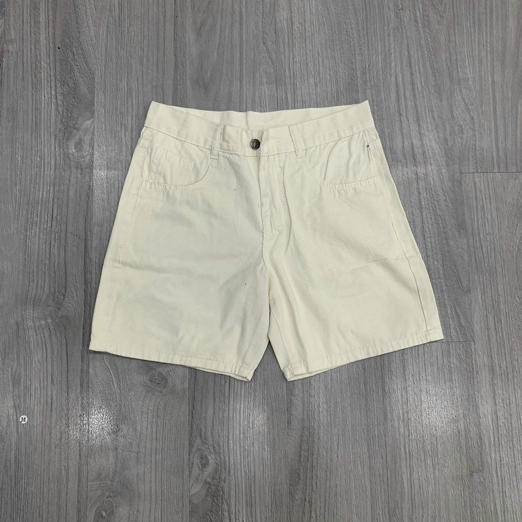 Quần short ống rộng 200X, Chất vải kaki, quần đùi ngố Unisex, phù hợp cả nam và nữ.QS015