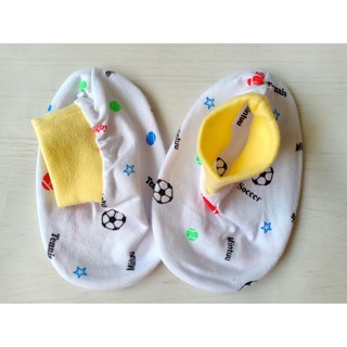Set 2 Đôi bao chân Bo Bông Mintu cho bé sơ sinh