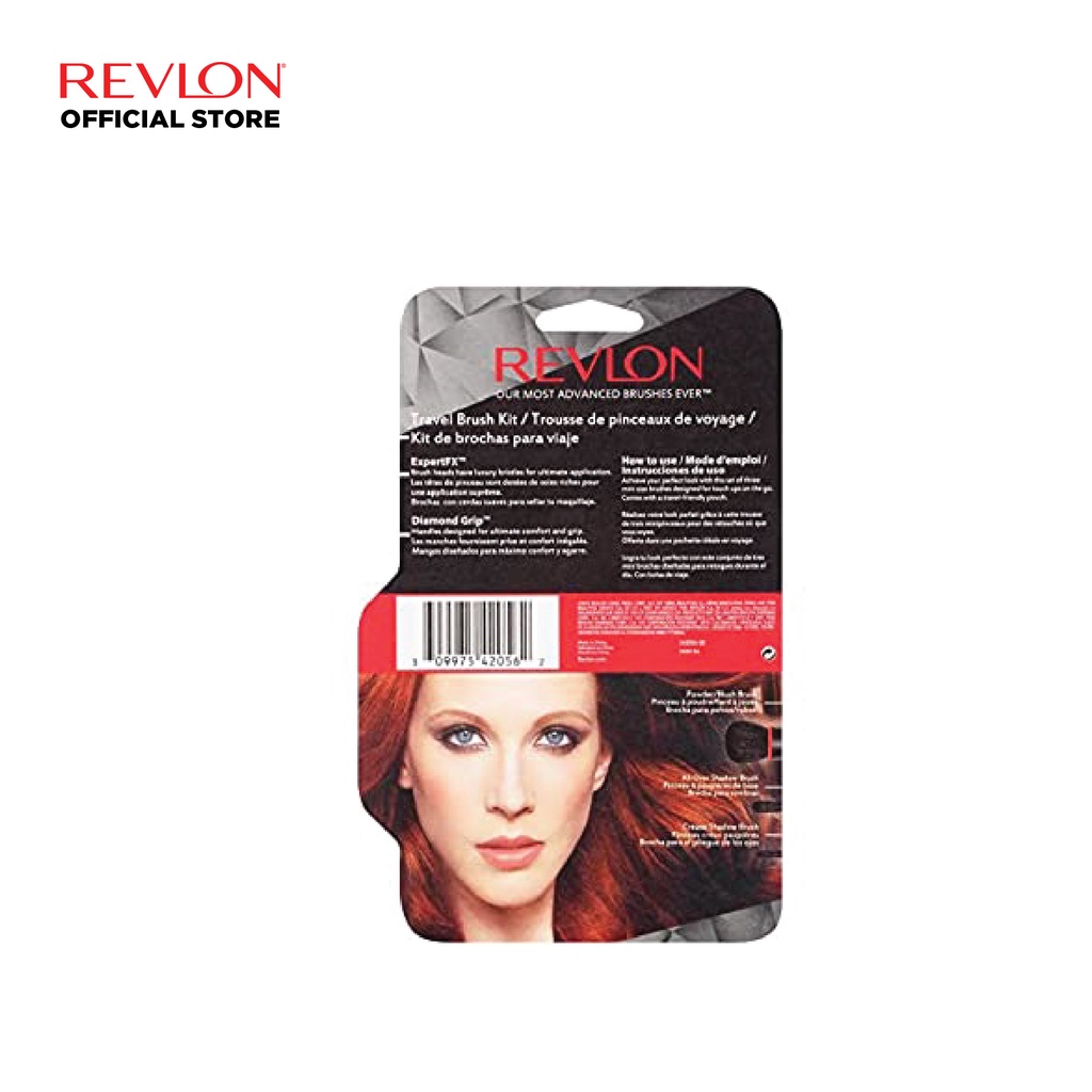 Cọ trang điểm Revlon Travel Brush Kit - 42056