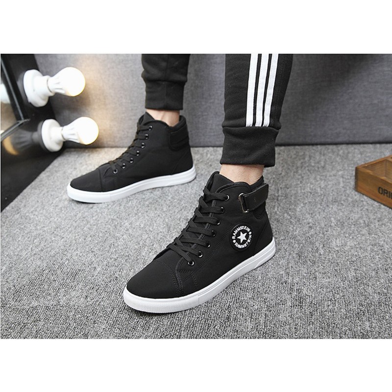 Giày nam GC208- Giày cao cổ nam thể thao sneaker vải Fabric cao cấp Cực Hot | BigBuy360 - bigbuy360.vn