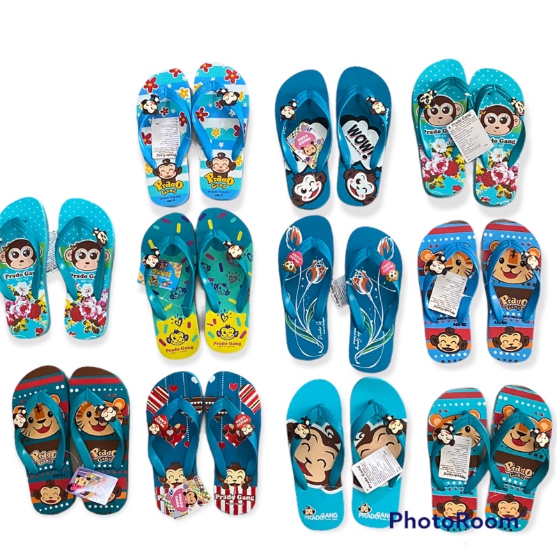 Dép Xỏ Ngón Nữ Thái Lan Chính Hãng PRADOGANG Khỉ Nhiều Màu