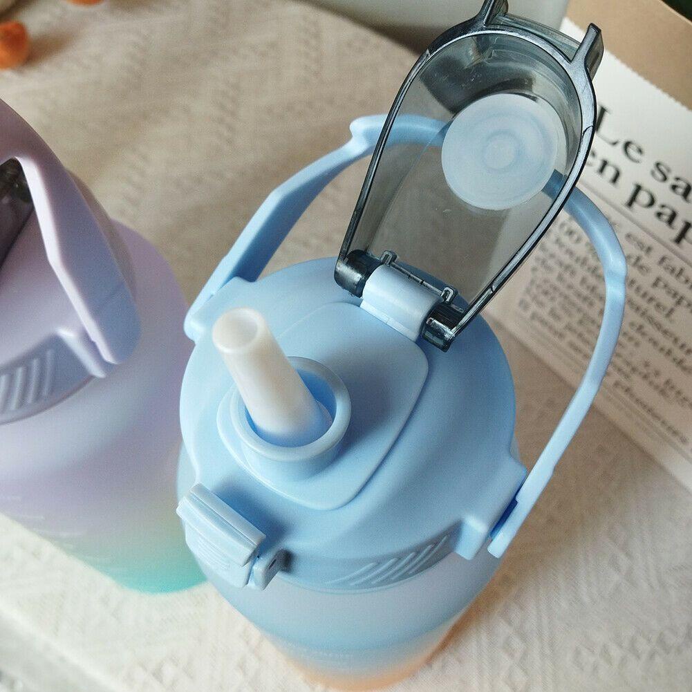 LET Bình Nước Thể Thao Kèm Ống Hút Chống Tràn