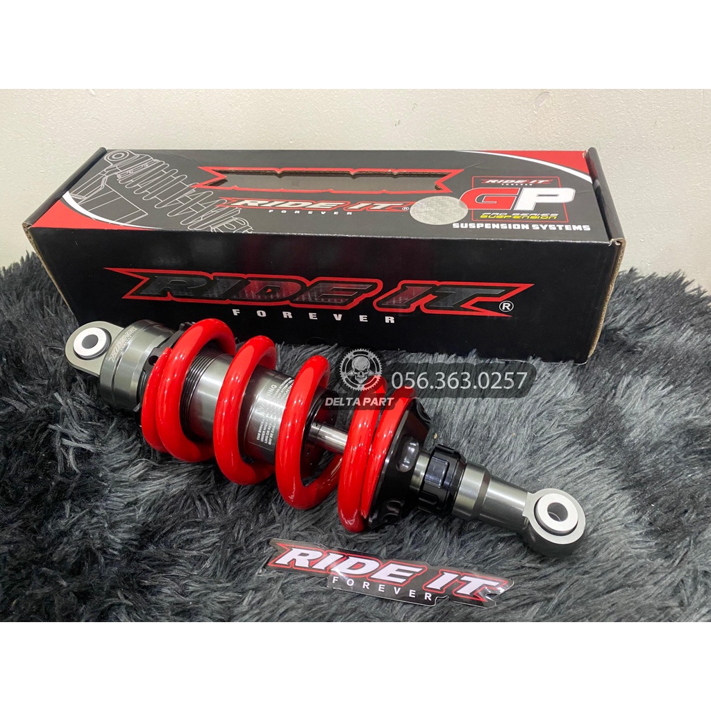 Phuộc sau MSX 125 MSX SF 125 cao 285 mm chính hãng RIDE IT Lắp được Tất cả các đời