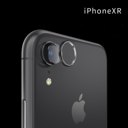 Vòng kim loại đeo bảo vệ camera sau cho điện thoại iPhone XR