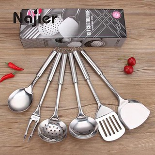 Bộ dụng cụ nhà bếp Inox 6 món - B0007