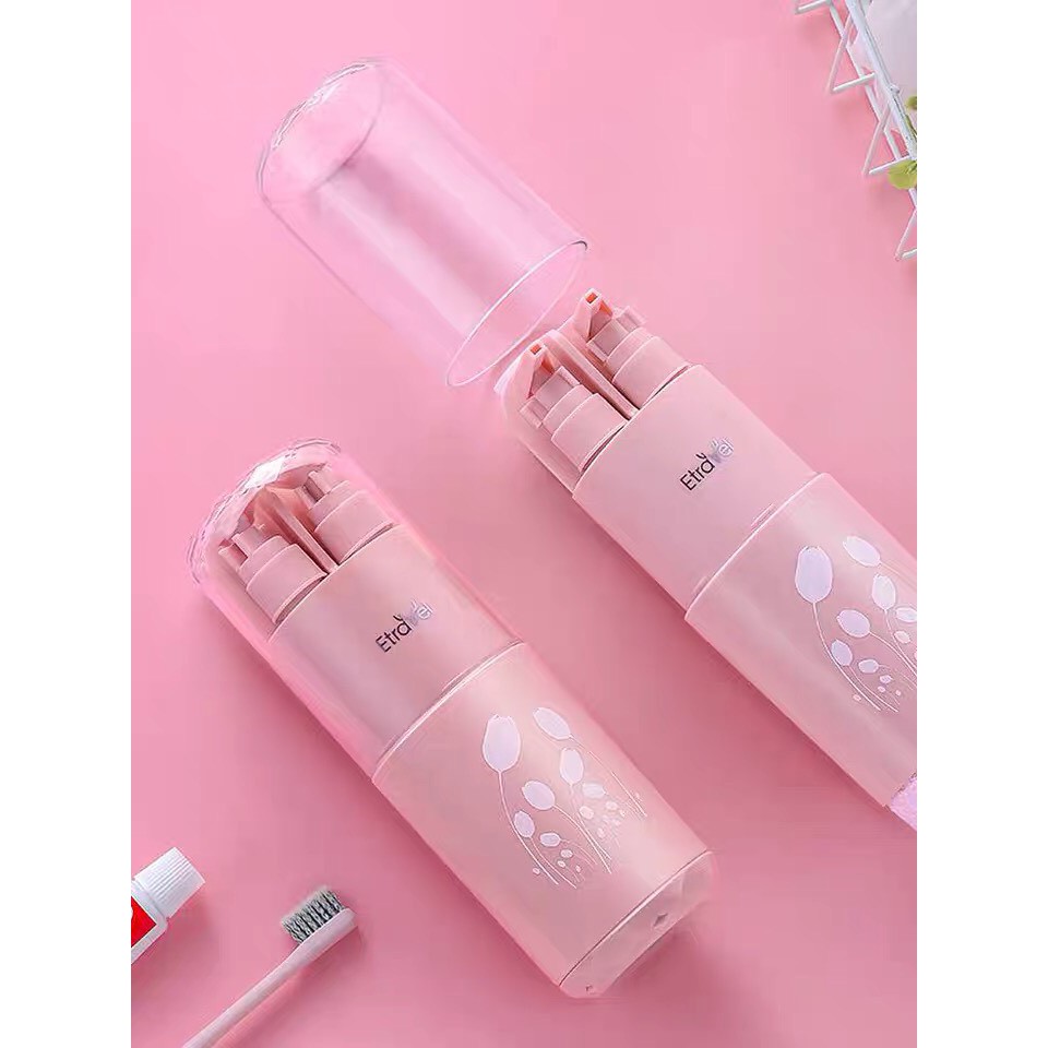 Hộp đựng dụng cụ vệ sinh cá nhân bàn chải, kem đánh răng,sữa tắm dầu gội du lịch nhiều màu