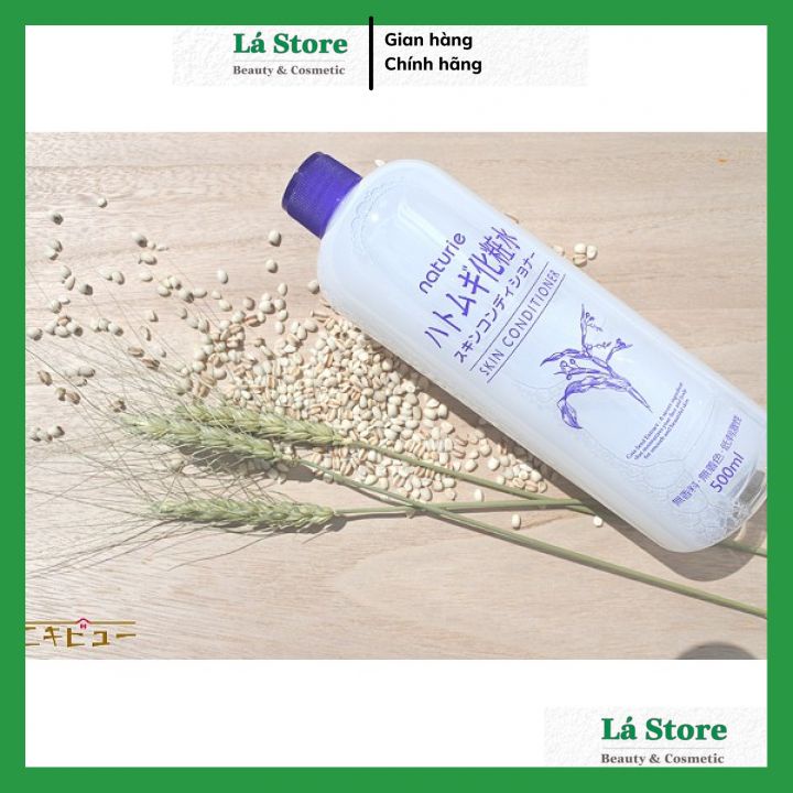 Nước Hoa Hồng Naturie Hatomugi Skin Conditioner 500ml Ý Dỹ