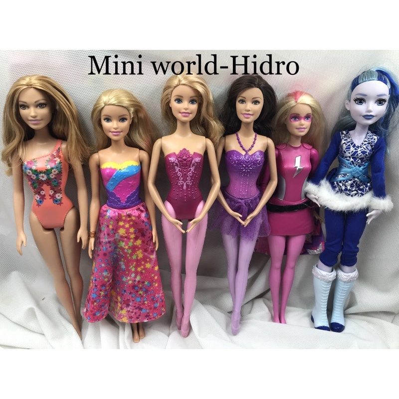 Thanh lí búp bê chính hãng giá sỉ. Búp bê Barbie chính hãng. Mã Barbie S10