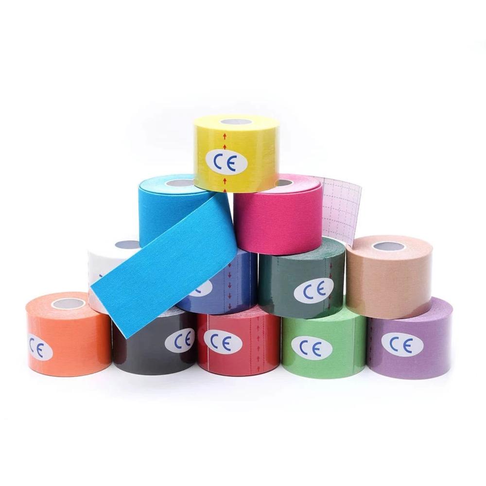 Băng Dán Cơ Bắp Bằng Cotton Co Giãn Chống Thấm Nước Tiện Dụng Chơi Thể Thao