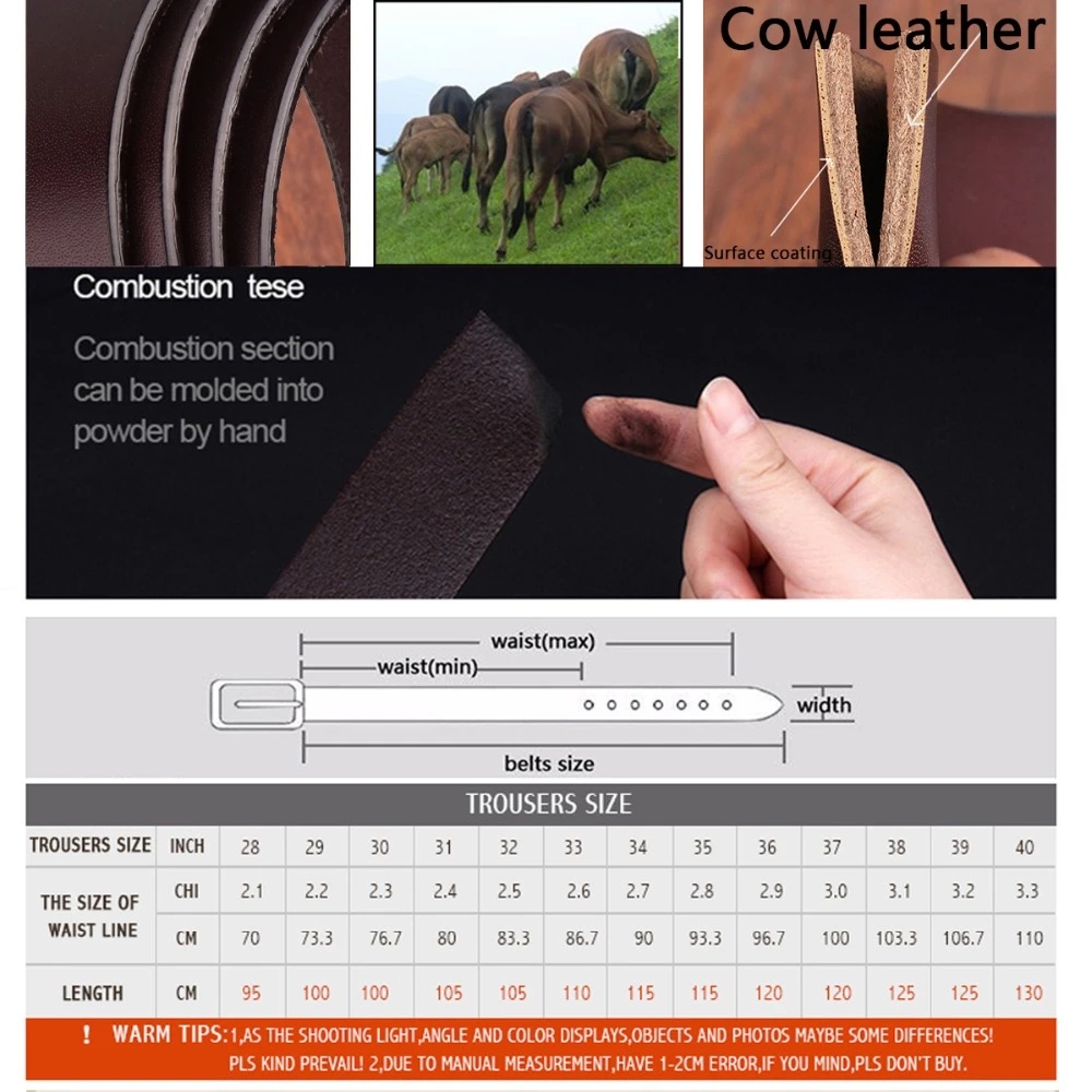 SmileFairyCC【COD &amp; Hàng Có Sẵn】Thắt Lưng Da Bò Phối Khóa Cài Kiểu Vintage Hàn Quốc Thời Trang Cho Nữ