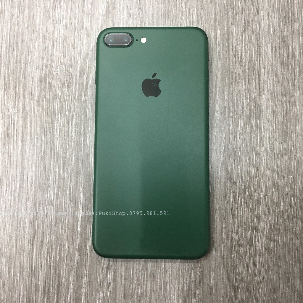 [IPHONE]Tấm Dán Skin mặt sau Midnight Green Full Viền Dành 5 6 7 8 6plus 7plus 8plus X XS XR XSMAX 11 PRO MAX 12 PRO MAX