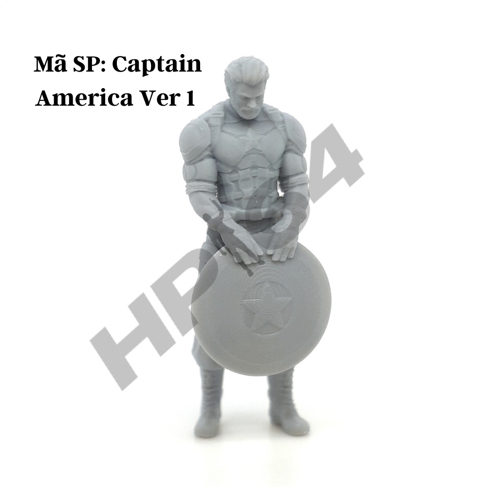 Mô hình nhân vật thô chưa sơn tỉ lệ 1/64 Marvel