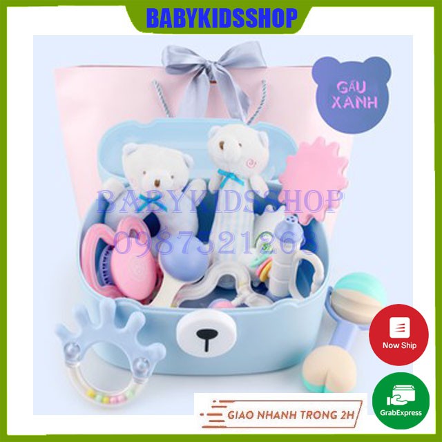 [CAO CẤP] Set đồ chơi xúc xắc Gorygeo Baby Hàn Quốc 7-9 món