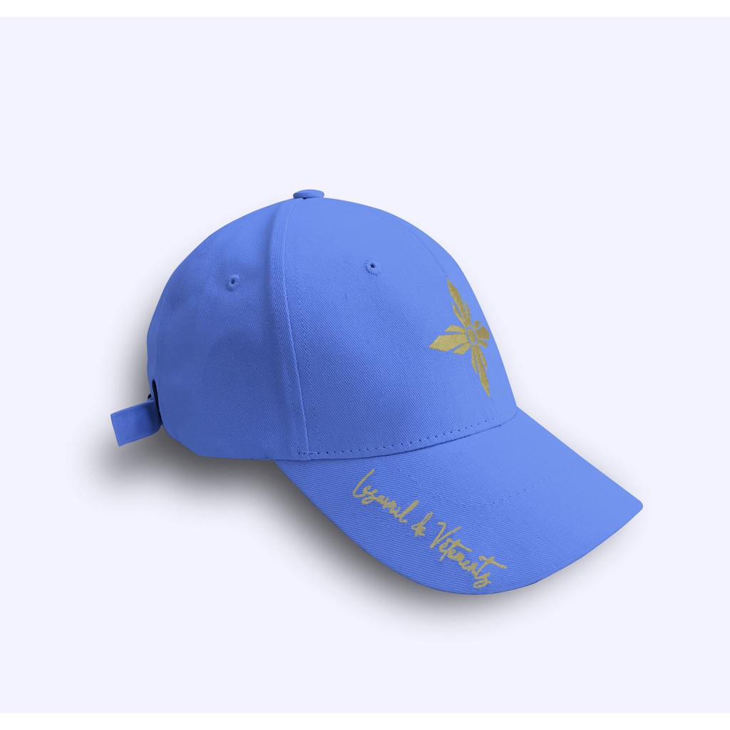 Nón Lesavril de Vetements Signature Blue