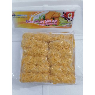 [500g] Cá basa cắt sợi tẩm bột [VN] AGIFISH Breaded Basa fish strip (halal) (nw5)