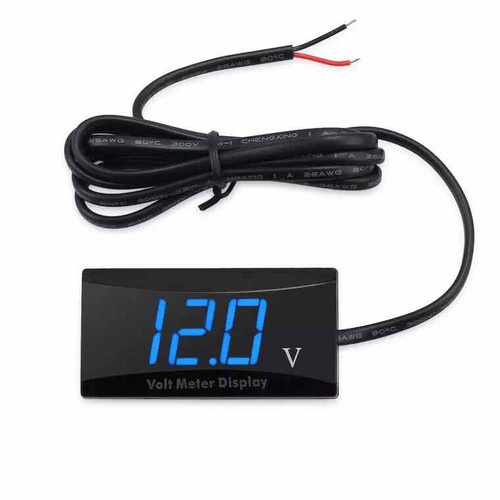 Đồng hồ đo Volt bình ắc quy xe máy xe mô tô hàng loại 1