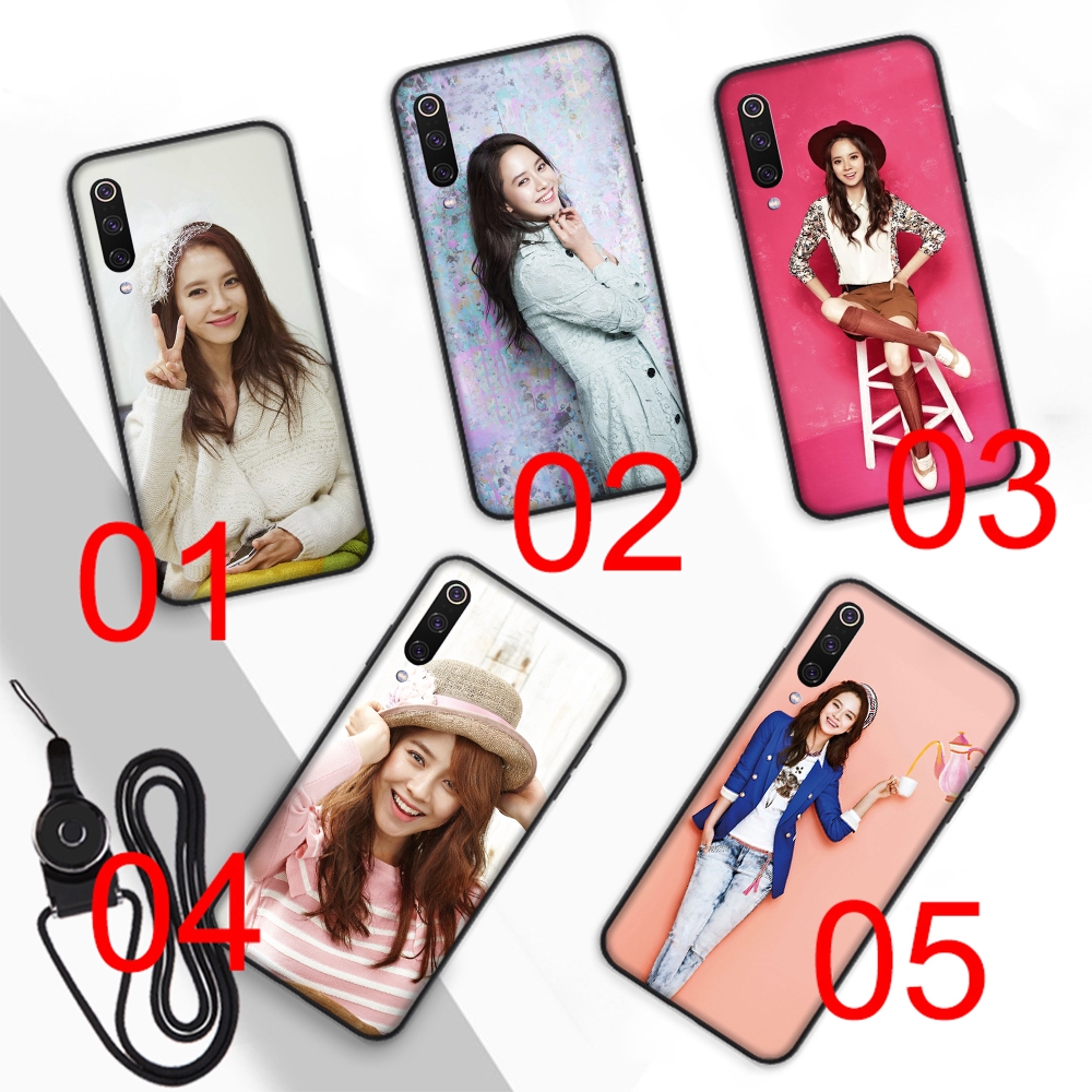 Ốp Điện Thoại Mềm Hình Song Ji Hyo Cho Xiaomi Mi 6 8 9 Se 9t Pro Poco X3 Nfc F2 Lite