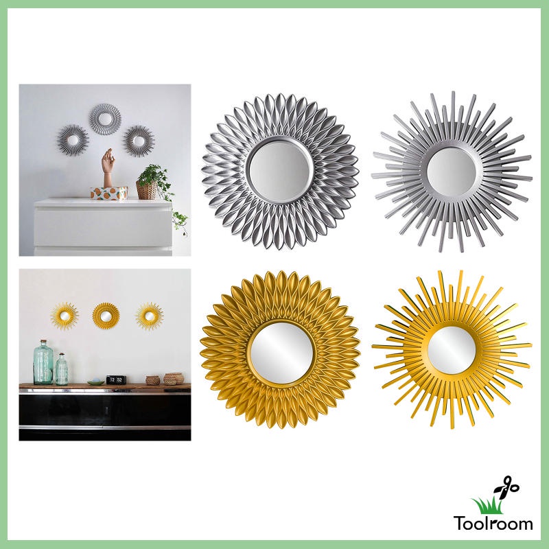 Gương Tròn Gắn Tường Trang Trí Độc Đáo