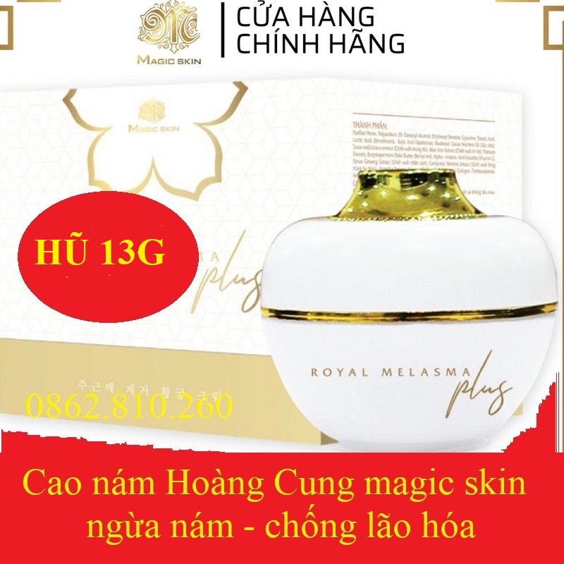 (FULL SIZE) Cao nám hoàng cung,cao nám cốt thông đỏ MAGICSKIN ROYAL MELASMA PLUS MAGIC SKIN (13G/40G BONUS 5G)