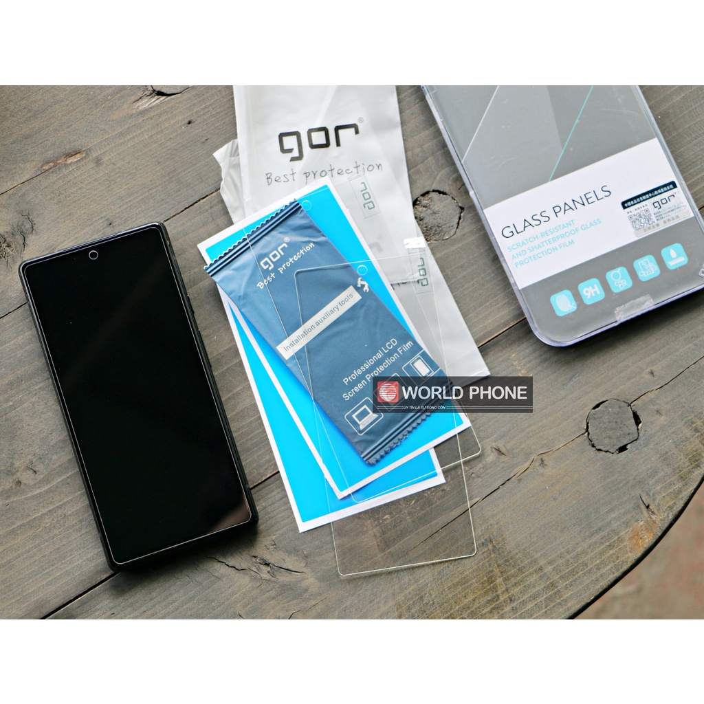 Cường lực GOR Google Pixel 6 siêu đẹp, Dán màn hình Pixel GOR cường lực chống vân tay