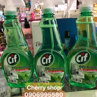 Nước lau đa năng Cif dạng chai 520m