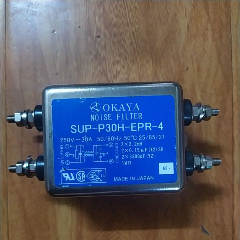 Lọc nguồn lọc nhiễu điện TOKIN ,TDK, OKAYA 15A 20A 30A. Mạch lọc âm thanh audio đa tầng.
