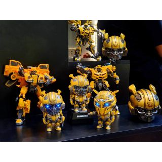 Mô Hình Chipi Bumblebee Blitzwing Dropkich Shatter Đèn Led Killerbody