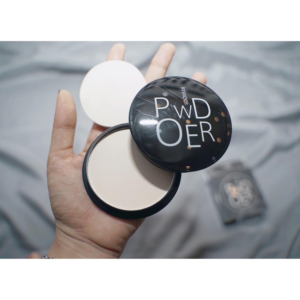 Phấn nền kiềm dầu Image kèm bông tán mịn màng lâu trôi nội địa sỉ rẻ phấn nén makeup powder