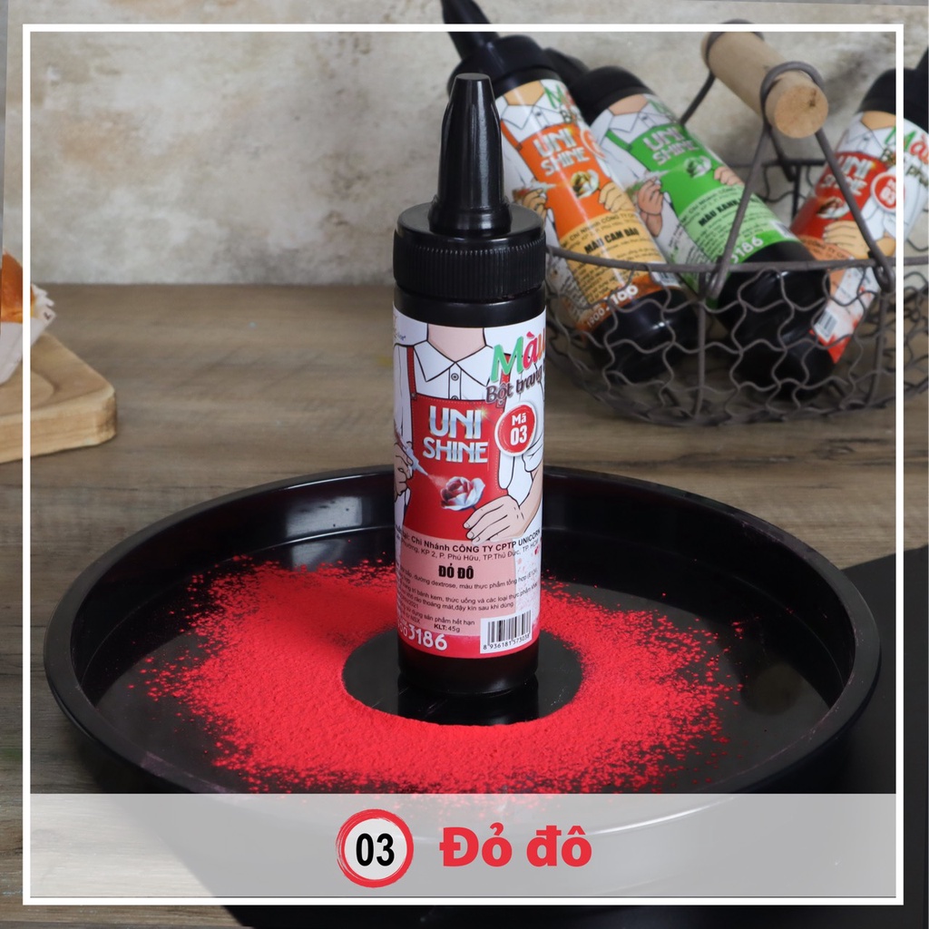 Màu Phun Bột Thực Phẩm Unicorn 45g