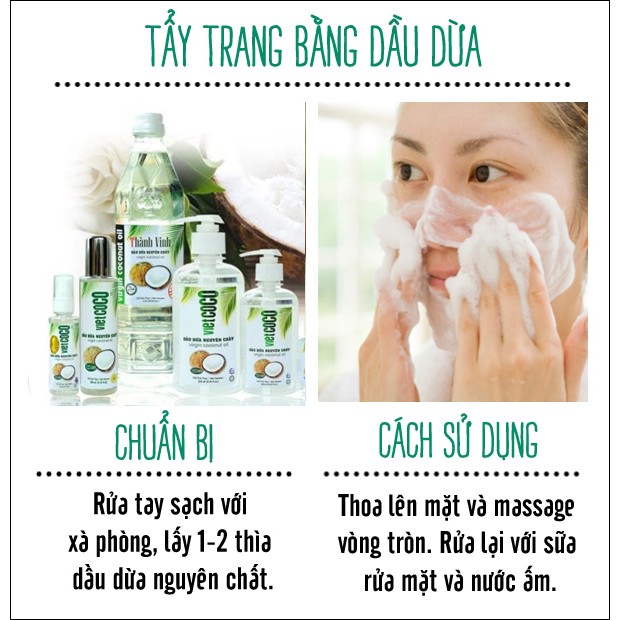 Dầu dừa hữu cơ nguyên chất ép lạnh Vietcoco chai 200ml | BigBuy360 - bigbuy360.vn