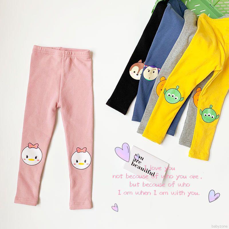 Quần Legging Họa Tiết Hoạt Hình Cho Bé