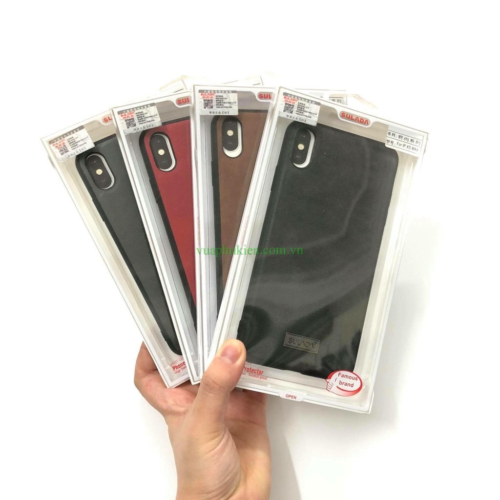Ốp lưng SULADA da cho iPhone 12/12 Mini/12 Pro/12 Pro Max/11 Pro/11 Pro Max/XS Max/Xr/X/XS da nhập khẩu cao cấp