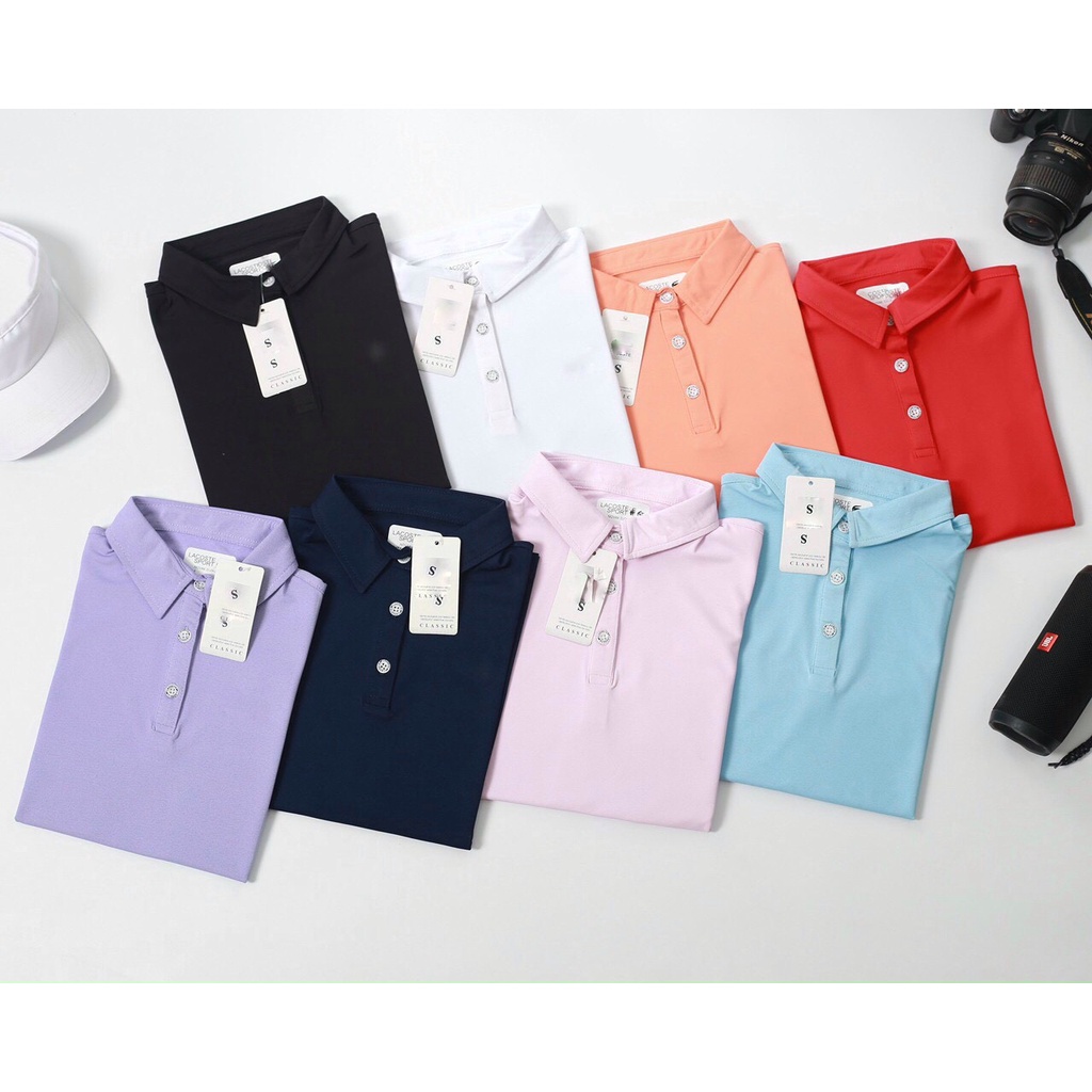 Áo polo nữ thể thao Tennis Golf tay ngắn cực đẹp chuẩn phom