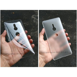Sony Xperia XZ2 - XZ3 / Ốp cứng siêu trong suốt / mờ chống vân tay