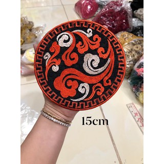 tròn trang trí áo dài 15cm