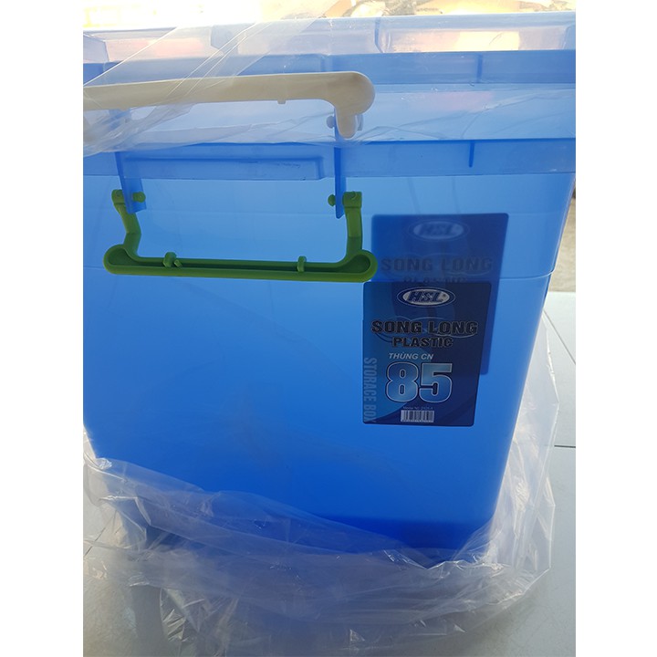 [5 Size] Hộp Nhựa Đựng Đồ Có Bánh Xe HSL